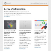 Newsletter WordPress