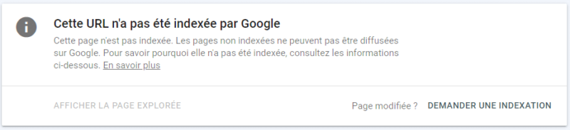 forcer indexation google search console