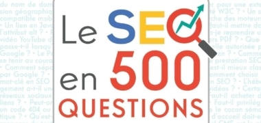Le SEO en 500 questions, couverture du livres