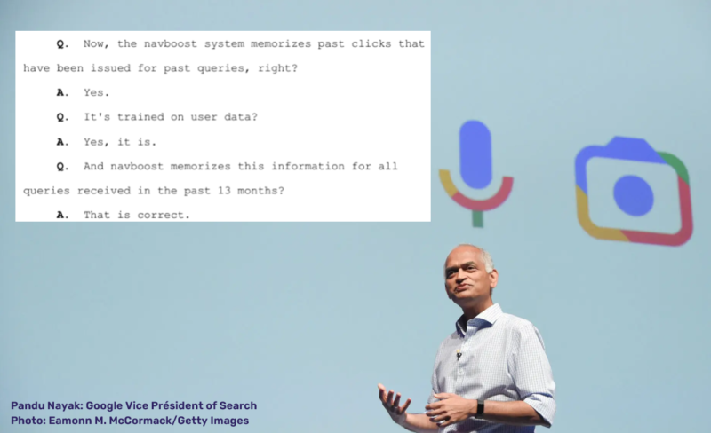 Google dévoile NavBoost lors de son procès